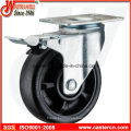 5 Inch Nylon Swivel Caster with Double Brake